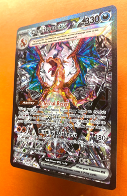 2023 POKEMON OBF EN CHARIZARD EX 223/197 SIR (HG) FREE SHIPPING! *USASC* - Image 4