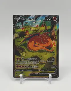 Pokemon TCG Sword & Shield Charizard V Black Star Promo #SWSH260 - Image 1