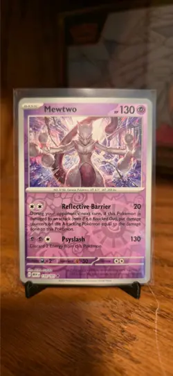 Pokemon TCG SV 151 Mewtwo 150/165 Reverse Holo NM! - Image 1
