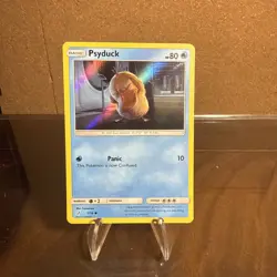Pokemon Psyduck Holofoil card, 7/18 Detective Pikachu Movie Promo, 2019 - Image 1