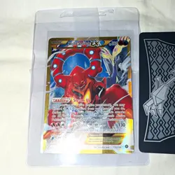 Volcanion EX Secret Rare Full Art Holo Pokemon TCG Steam Siege 115/114 2016 - Image 1