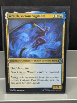 Wraith, Vicious Vigilante X1 NM Marvel's Spider Man MTG - Image 1