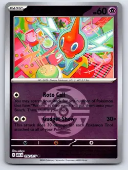 Rotom (Dusk Ball) 092/217 Common Ascended Heroes Pokemon Reverse Holo Near Mint - Image 1