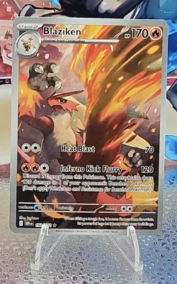 Blaziken 192/182 Illustration Rare Destined Rivals Pokemon Holo NM - Image 1