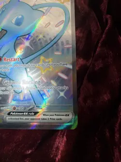 Mew ex 216/091 SV: Paldean Fates Holo Pokemon ULTRA RARE - MINT - TCG - Image 3