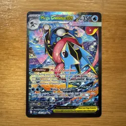 Mega Greninja ex SIR 116/086 Chaos Rising SIR Pokemon TCG NM VERY CLEAN - Image 1