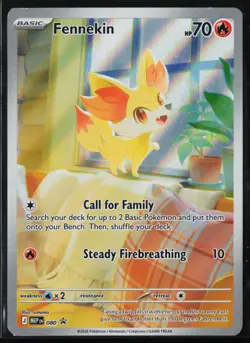 Fennekin - 080 (Pokemon Center Exclusive) - ME: Mega Evolution Promo - Image 1