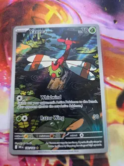 YANMA 183/182 Illustration Rare Destined Rivals Pokemon Holo Near Mint - Image 1