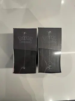 SEALED Brand New Mega Evolution-Pitch Black Pokemon Center Elite Trainer Box x2 - Image 3