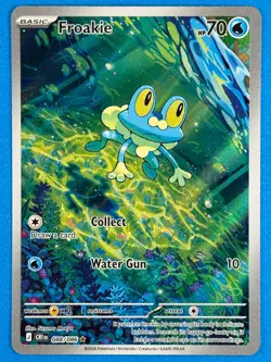Pokemon Froakie #088/086 Illustration Rare HOLO Full Art ME04 Chaos Rising 2026 - Image 1