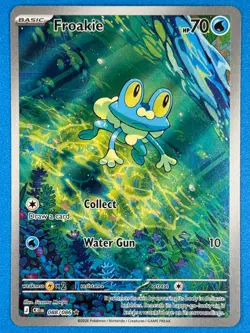 Pokemon Froakie #088/086 Illustration Rare HOLO Full Art ME04 Chaos Rising 2026 - Image 2