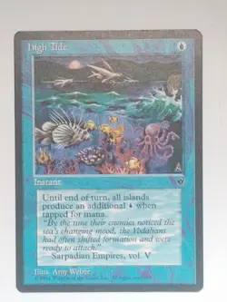 High Tide (Weber) - Fallen Empires (FEM) - Magic: The Gathering - MTG - NM - Image 1