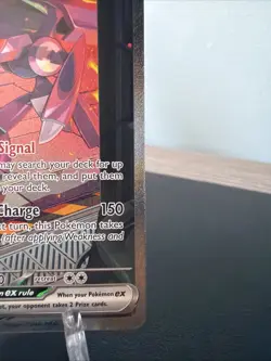Genesect EX 169/ 086 Pokemon TCG English SV: Black Bolt Illustration Rare NM - Image 5