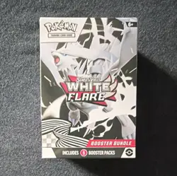 Pokemon TCG Scarlet & Violet White Flare Booster Bundle Box 6 Booster Packs - Image 1