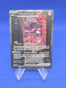 Pokemon SV Black Bolt Genesect ex 169/086 Special Illustration Rare PRINT ERROR - Image 1