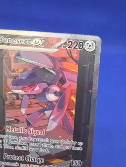 Pokemon SV Black Bolt Genesect ex 169/086 Special Illustration Rare PRINT ERROR - Image 4
