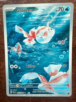 Goldeen 087/084 - FULL ART HOLO - Pitch Black - Pokemon - Image 1