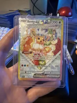 Eevee ex 174 Sv: Scarlet & Violet Black Star Promo Pokemon TCG NM - Image 1