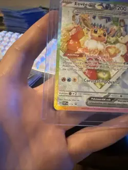 Eevee ex 174 Sv: Scarlet & Violet Black Star Promo Pokemon TCG NM - Image 2
