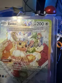 Eevee ex 174 Sv: Scarlet & Violet Black Star Promo Pokemon TCG NM - Image 4