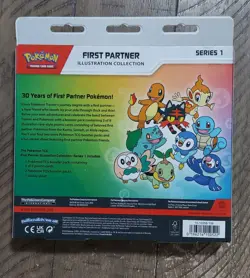 Pokemon TCG First Partner Illustration Collection Series 1 Box Promo / SEALED - Image 2