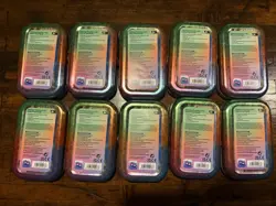 EMPTY Pokemon TCG Mini Tin Lot (10)- Lumiose city mini tins - Image 2