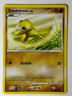 Sandshrew 124/147 Common Supreme Victors Pokemon Near Mint - Image 1