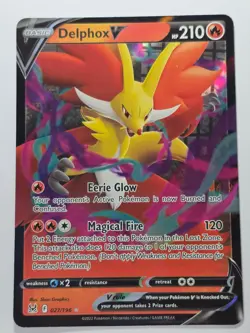 DELPHOX V 027/196 HOLO V RARE LOST ORIGIN NM/M POKEMON - Image 1