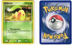 Chikorita Reverse Holo Pokemon TCG Hidden Legends 55/101 MP - Image 3