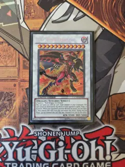 YUGIOH RED DRAGON NOVA CT07-EN005 SECRET LIMITED ED NM/VLP - Image 1