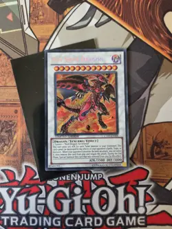 YUGIOH RED DRAGON NOVA CT07-EN005 SECRET LIMITED ED NM/VLP - Image 2