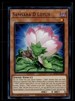 Yu-Gi-Oh 2025 Mega-Pack #MP25-EN152 Samsara D Lotus - Image 1
