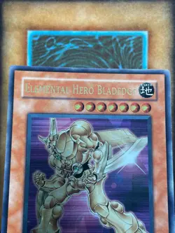 Yugioh Elemental Hero Bladedge EEN-EN007 Ultimate Rare 1st Ed NM - Image 4