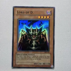 Lord of D. - SDK-041 - Super Rare - Unlimited Edition YuGiOh MP - Image 1