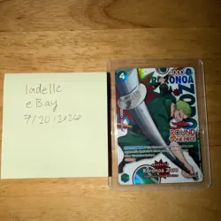 Roronoa Zoro One Piece Card Game English Round 1 promo - Image 5