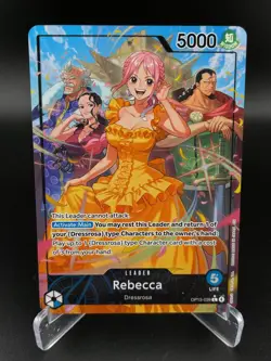 Rebecca (Alternate Art) OP15-039 Adventure on Kami's Island One Piece Foil NM - Image 1
