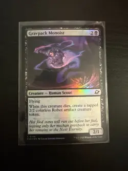 Gravpack Monoist Foil Edge of Eternities MTG NM - Image 1