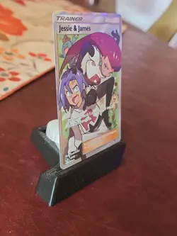 Pokemon TCG Hidden Fates Jessie and James Full Art Trainer Trading Card 68/68 NM - Image 3