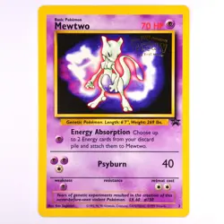1999 Pokemon Card - Mewtwo Promo Card #3 - Unplayed / Unused - Image 1