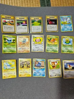 Old Back Pokemon Card Japanese - Image 3