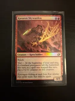 MTG, Edge of Eternities, NM Kavaron Skywarden Foil - Image 1