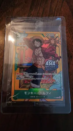 One Piece Card Game JP Monkey D. Luffy P-108 Mini Tin PROMO ASIA - Image 1