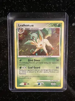 Pokemon Leafeon Holo Rare Card Majestic Dawn Series 7/100 - Image 1