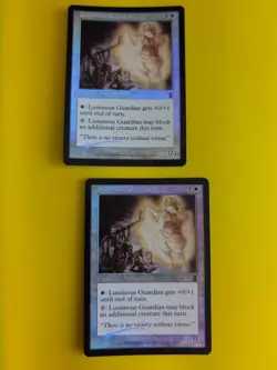 Luminous Guardian x2 MTG Card. Odyssey.Old Border FOIL. - Image 1