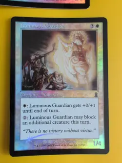 Luminous Guardian x2 MTG Card. Odyssey.Old Border FOIL. - Image 2