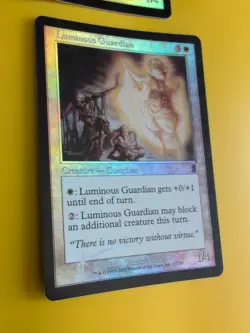 Luminous Guardian x2 MTG Card. Odyssey.Old Border FOIL. - Image 5