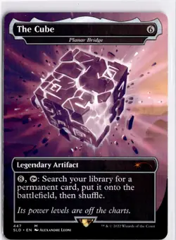 MTG Secret Lair Fortnite Non-Foil The Cube - Planar Bridge 447 SLD M NM Scan Mag - Image 1
