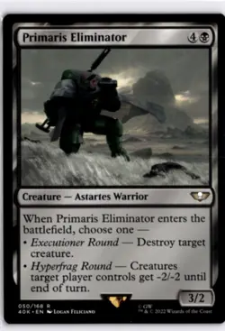 MTG 40K Non-Foil Primaris Eliminator Universes Beyond: Warhammer 40,000 R 50 NM - Image 1