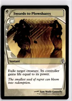 MTG MB2 Swords to Plowshares (Future Sight) U 153 NM Scan Pack Fresh - Image 1