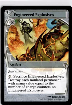 MTG MB2 Engineered Explosives (Future Sight) R 218 NM Scan Pack Fresh - Image 1